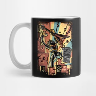 Robot Rock the World Mug